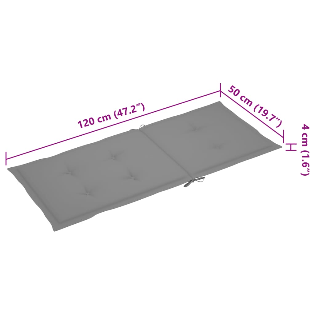 Supama kėdė su pagalvėle, bambukas (41894+43179) - Namų Idėja