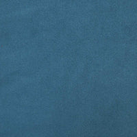supama kėdė su taburete Blue Velvet - Namų Idėja