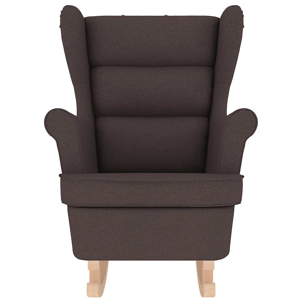 Supama kėdė Tamsiai ruda 74x90x102 cm Audinys - Namų Idėja