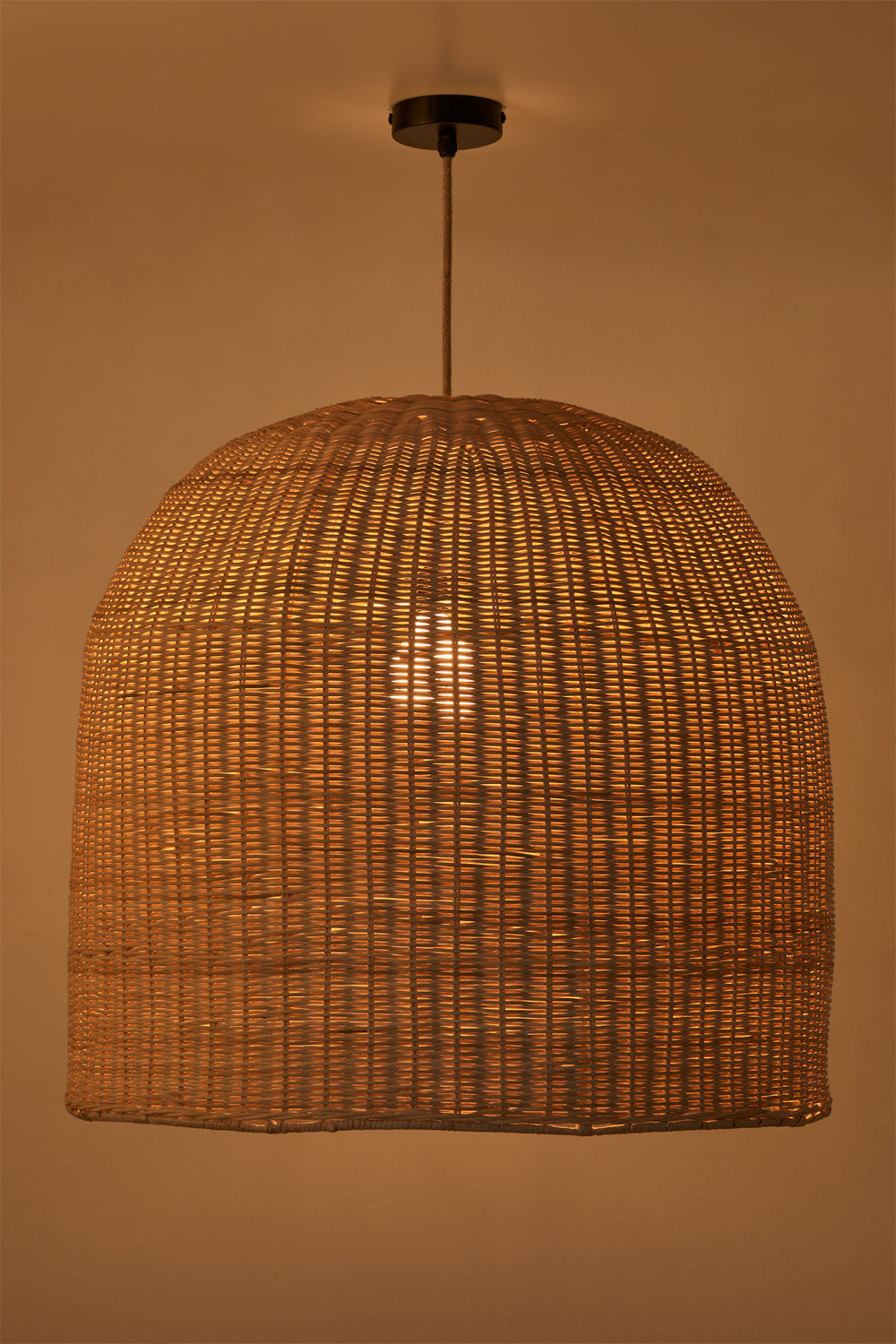Šviestuvas CANELO, medaus ir juodas, 65 cm