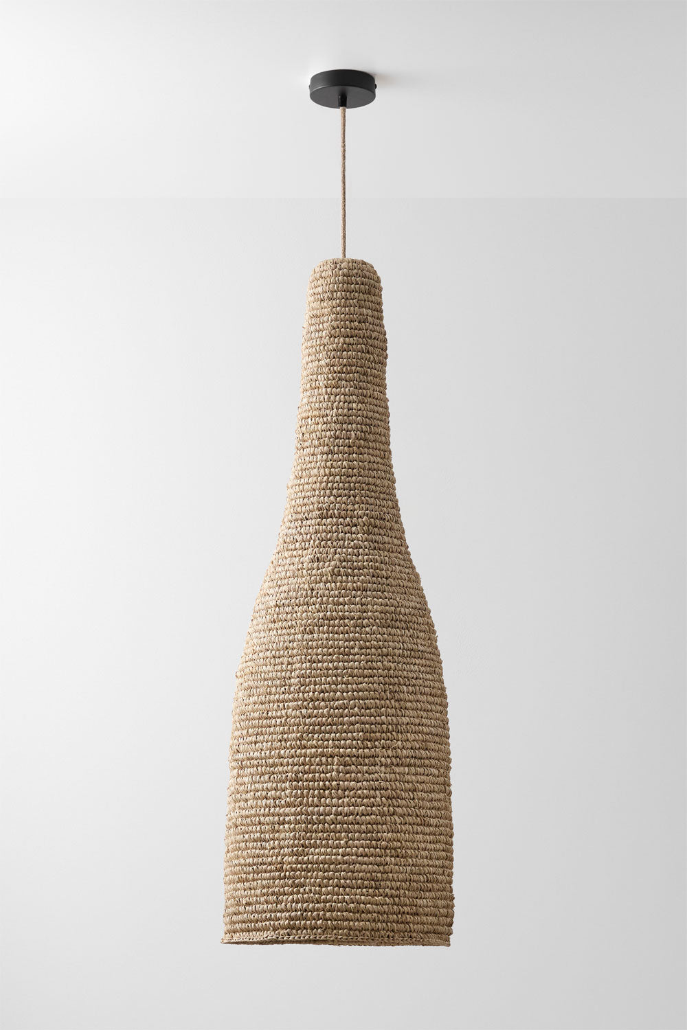 Šviestuvas RATTAN, medaus ir juodas, 105 cm