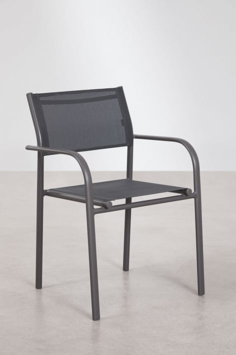 MELO outdoor rectangular table, aluminum