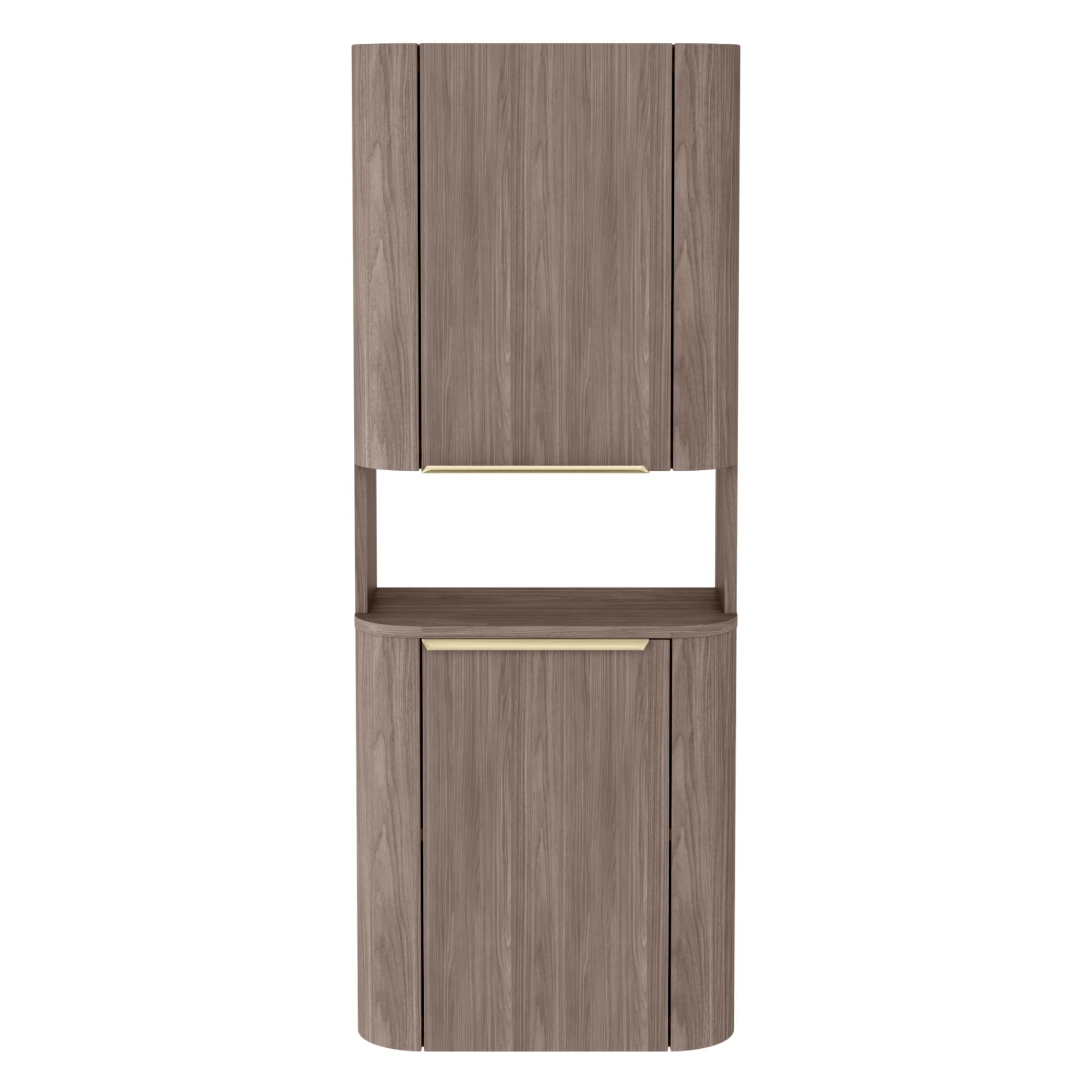 BLEUET Tall Bathroom Cabinet, Lincoln walnut