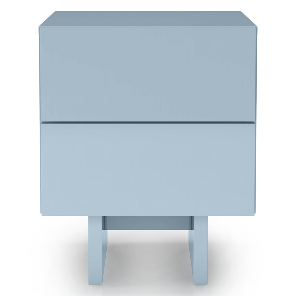 GEMINI Desk, burgundy brown, high gloss