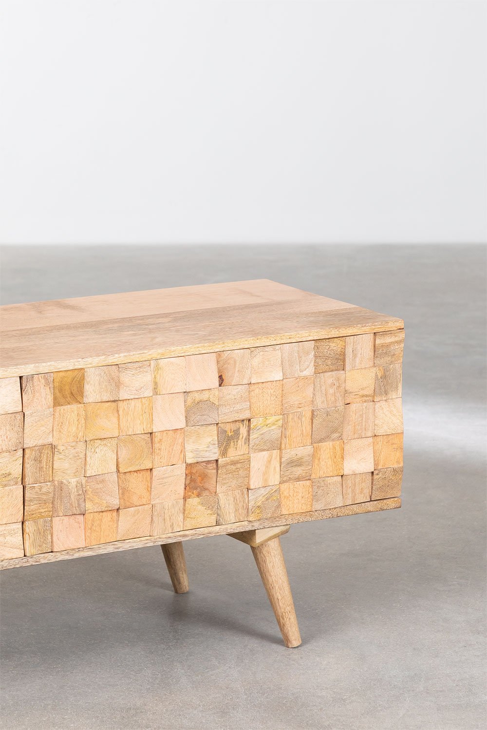 TV spintelė JLEANDIA, mango mediena