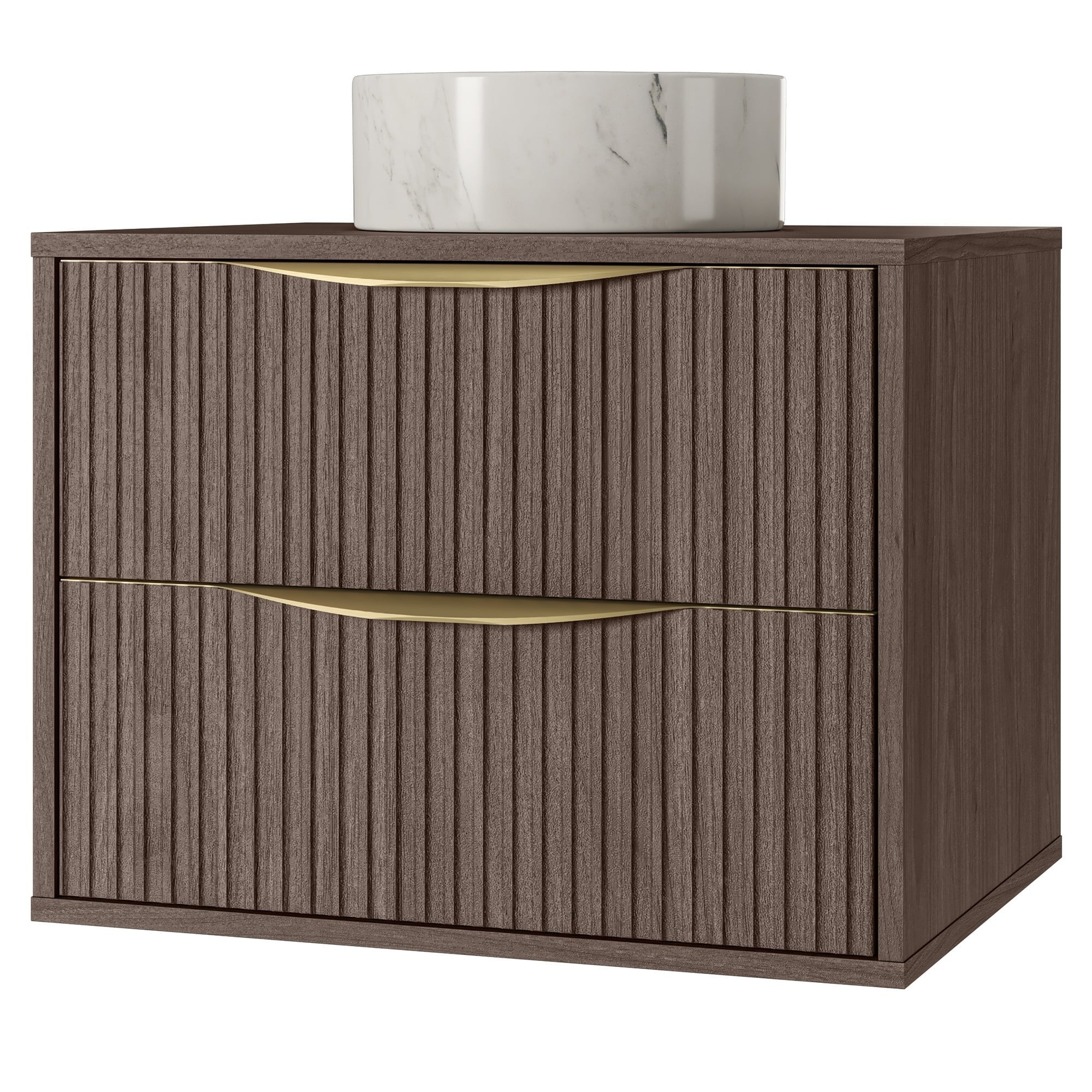 Bathroom cabinet BERYL 2.0, oreh vila, 60 cm
