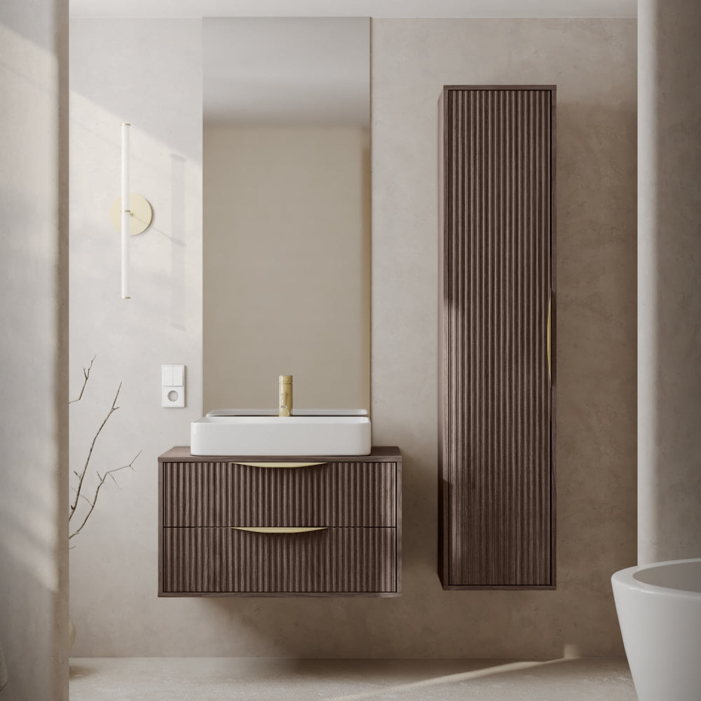 Vonios spintelė BERYL 2.0,  vila, 80 cm