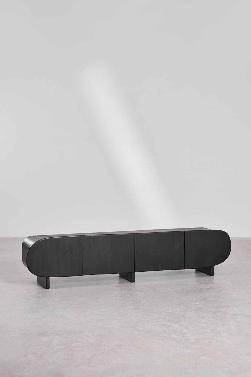 TV spintelė ARGUS, juoda 220 cm