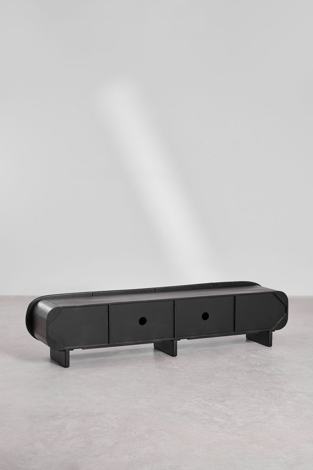 TV spintelė ARGUS, juoda 220 cm