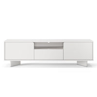 TV spintelė FLORENZA 160 cm, balta