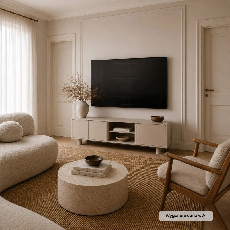 TV spintelė FRONTERA 160 cm, kašmyras