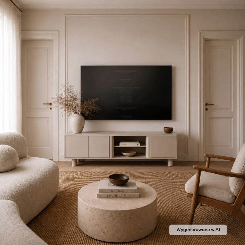 TV spintelė FRONTERA 160 cm, kašmyras