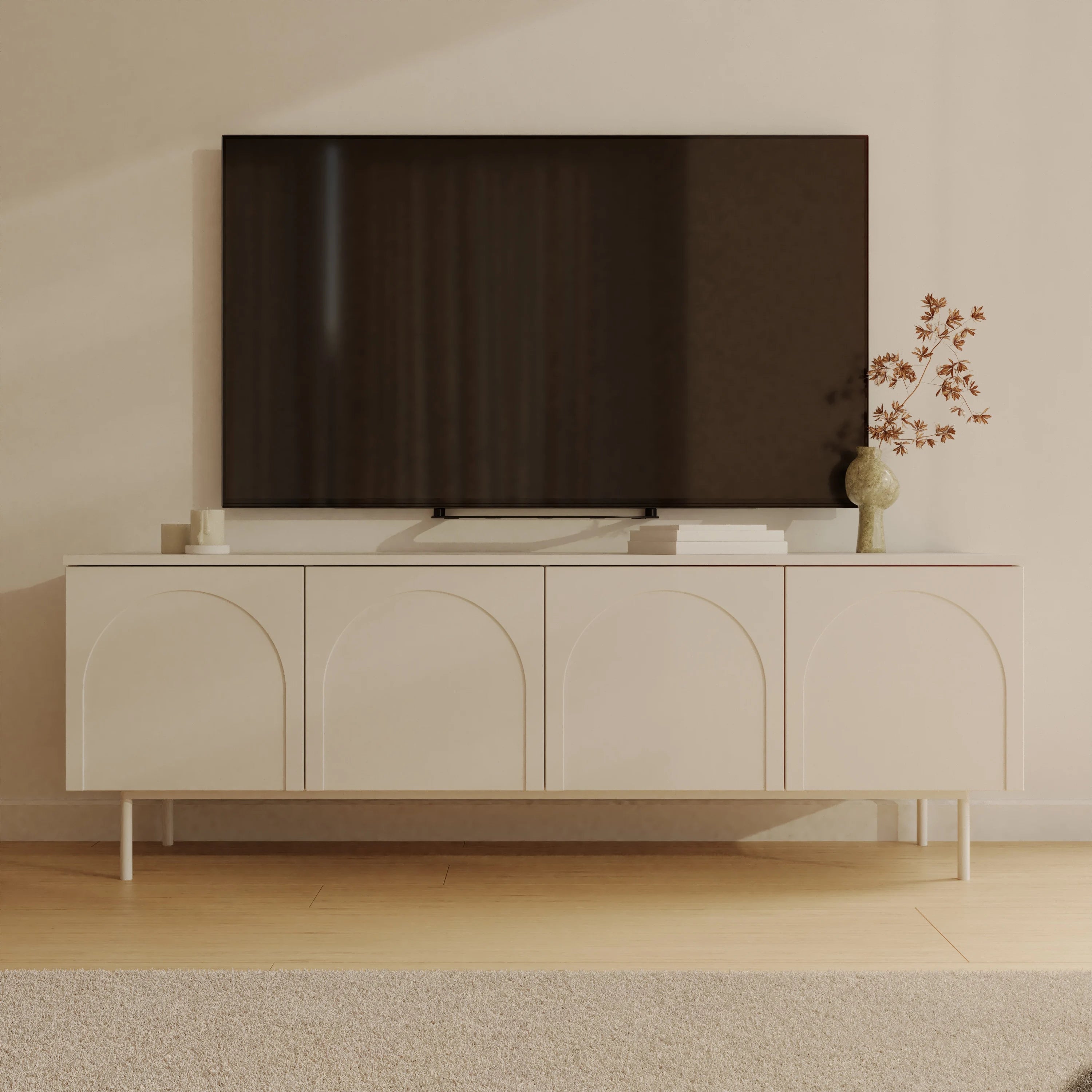 TV spintelė HELENA, balta