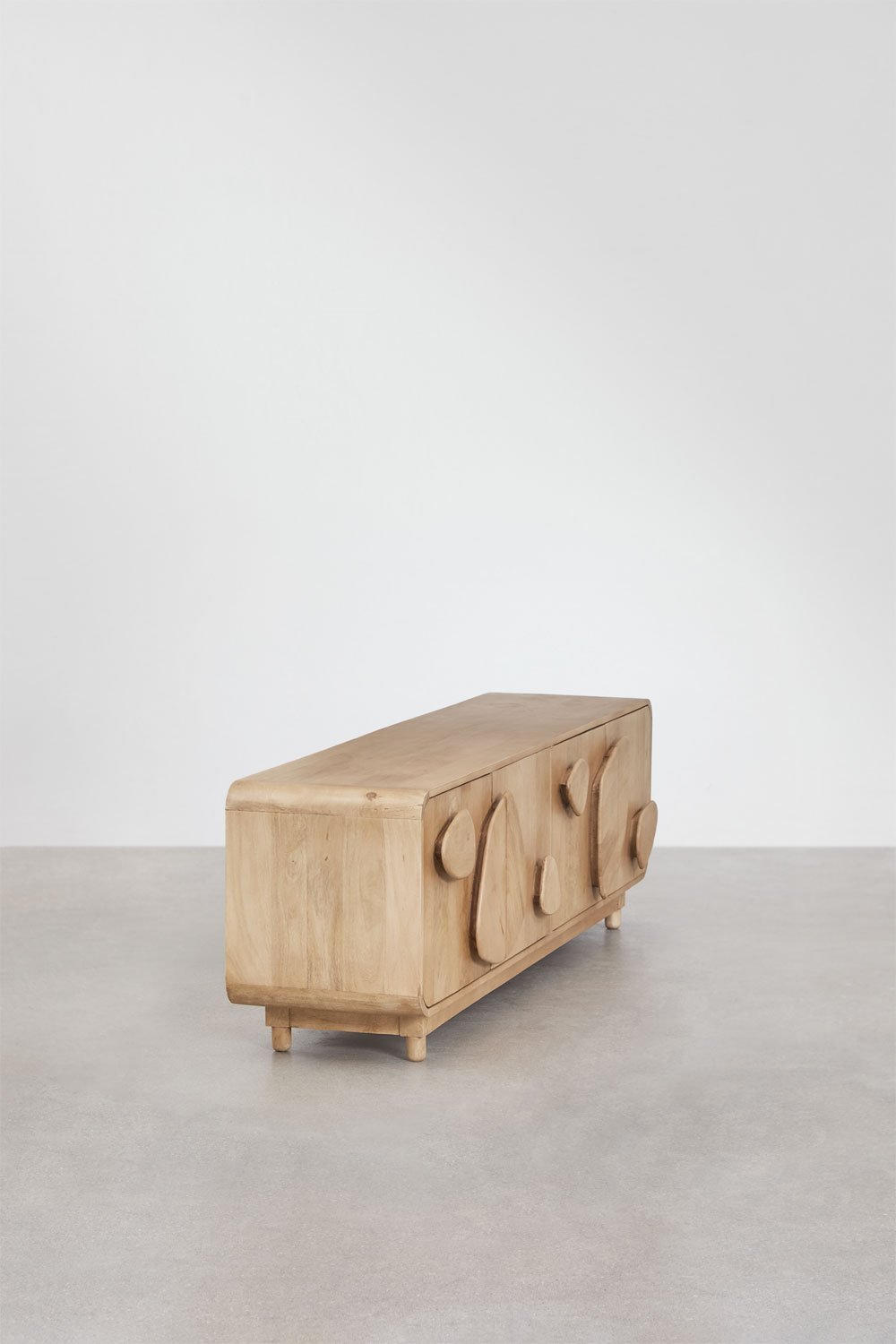 TV spintelė JOLLIE iš mangų medienos 180x40 cm