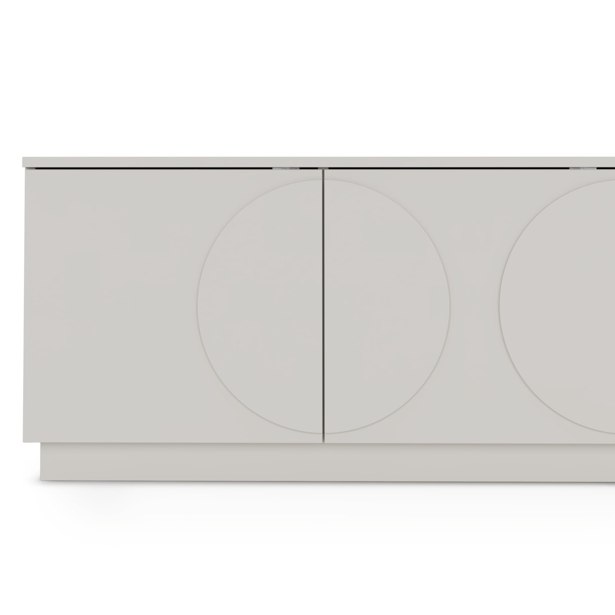 TV cabinet LIMEN, cashmere, arches