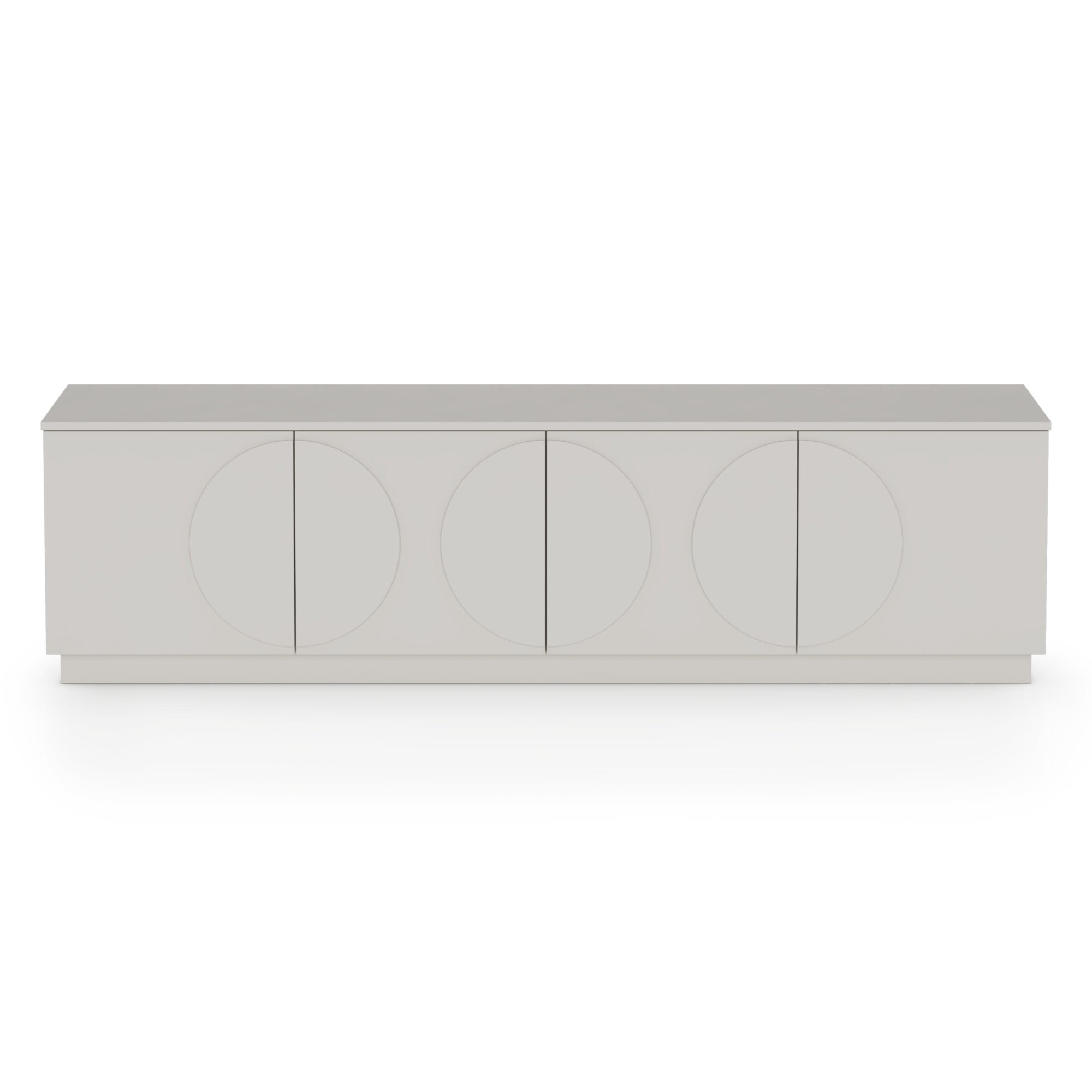 TV cabinet LIMEN, cashmere, arches