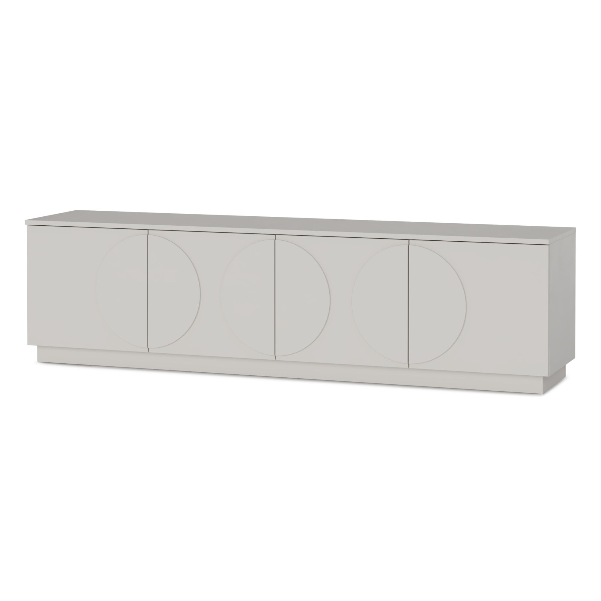 TV cabinet LIMEN, cashmere, arches
