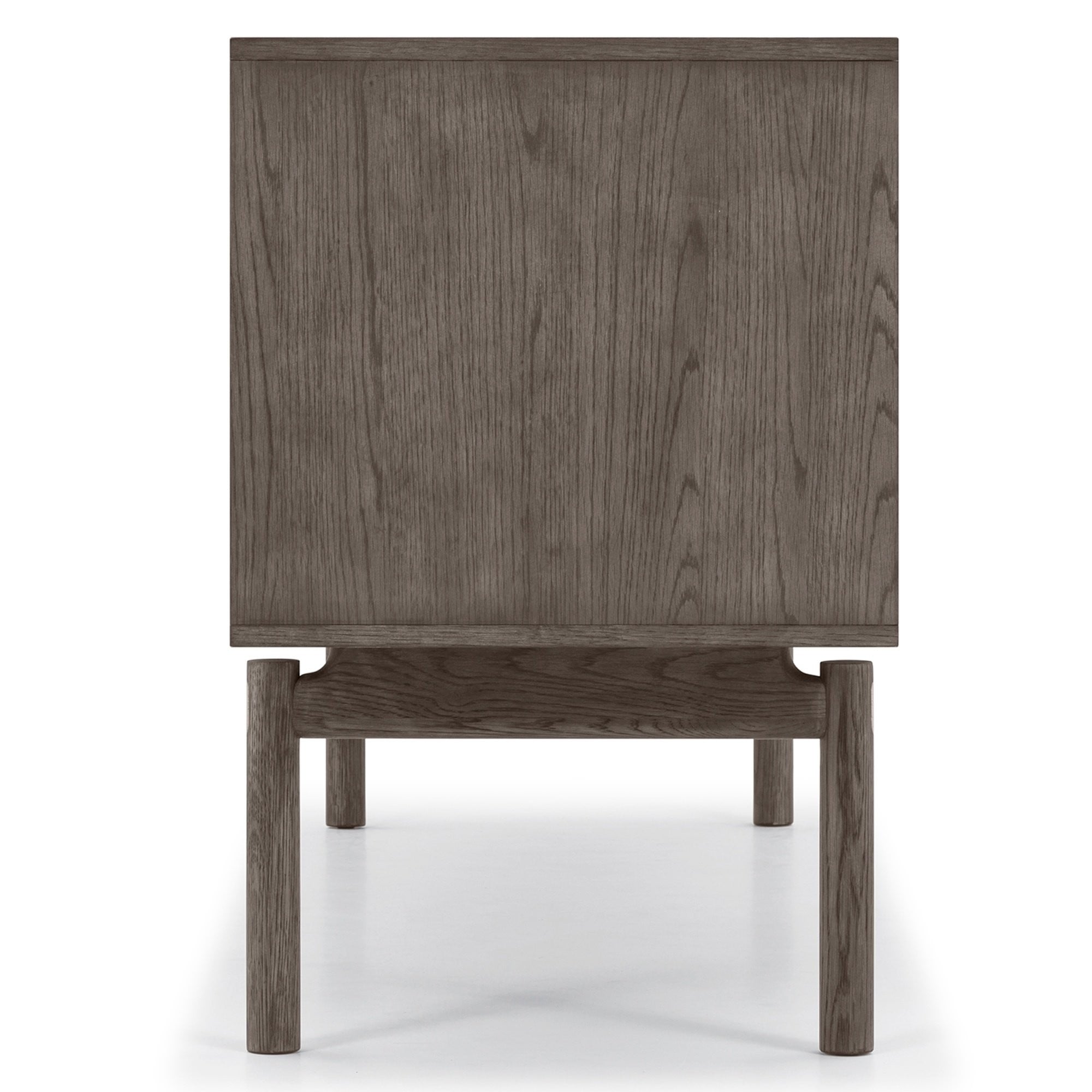TV cabinet SALINE, espresso oak, with drawers