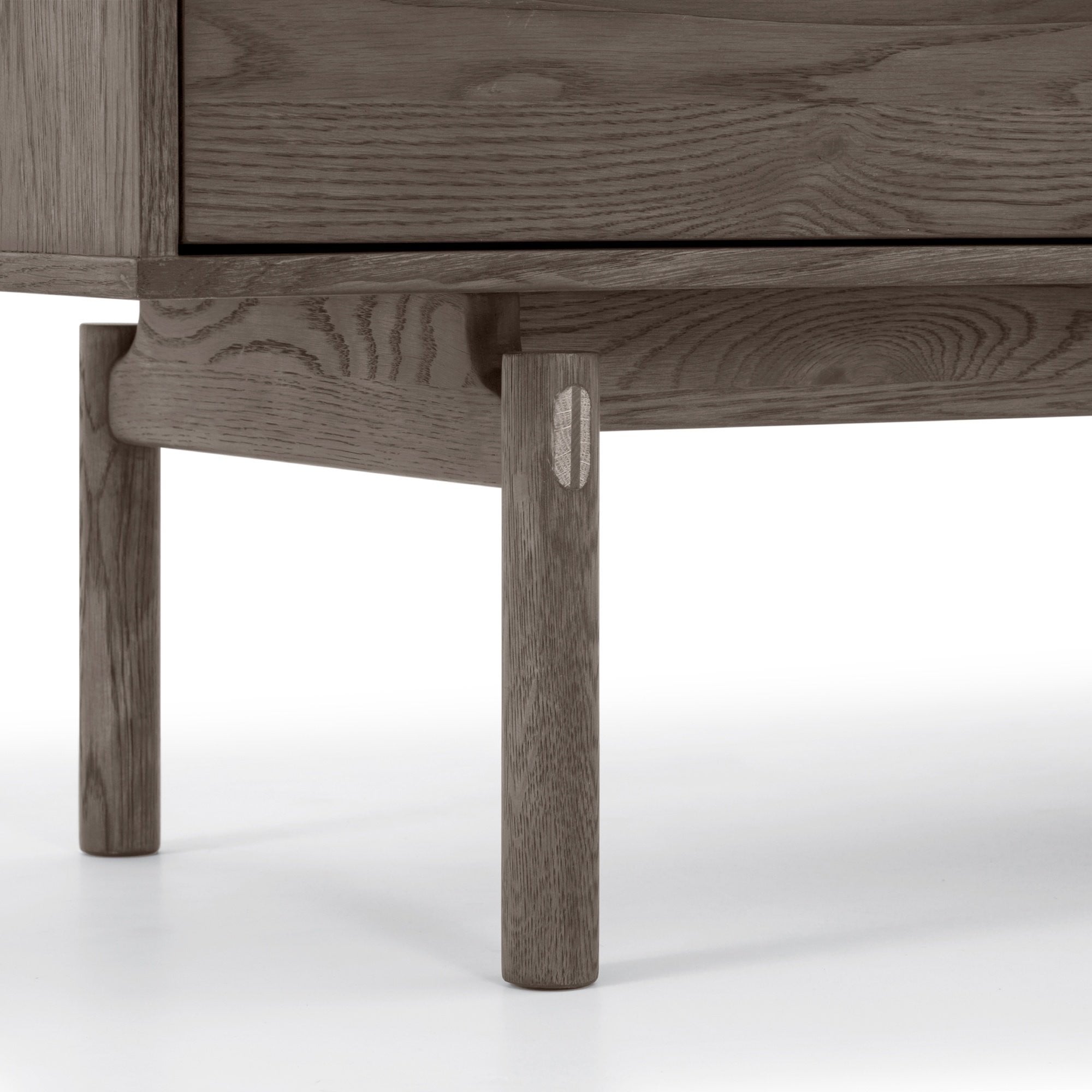 TV cabinet SALINE, espresso oak, with drawers