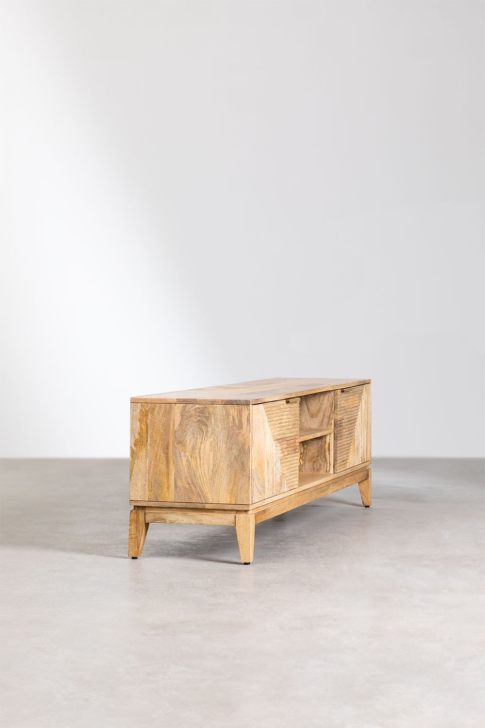 TV spintelė BORKU DANDIA, mango medis, 165x40