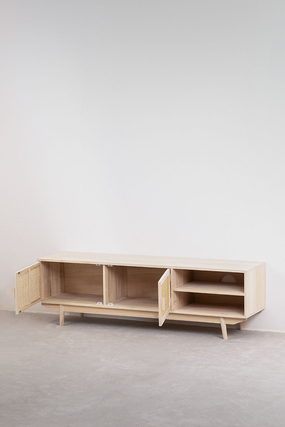 TV spintelė RELDU, paulovnijos medžio