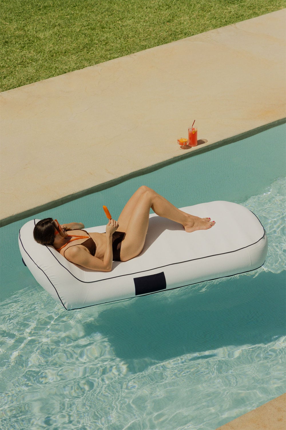 Inflatable Lounger AERINO, white