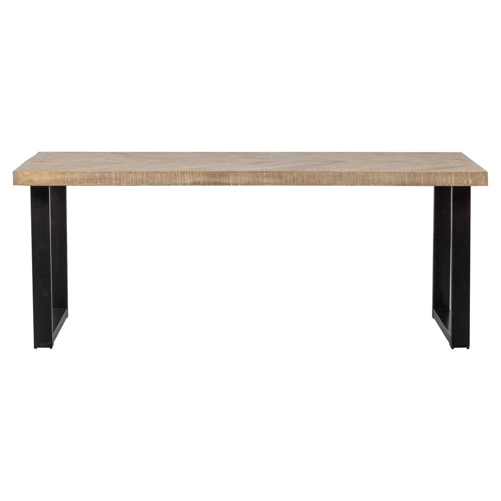 "Tablo" Valgomojo Stalas, 180x90, Mango Mediena, U - Kojos - Namų Idėja