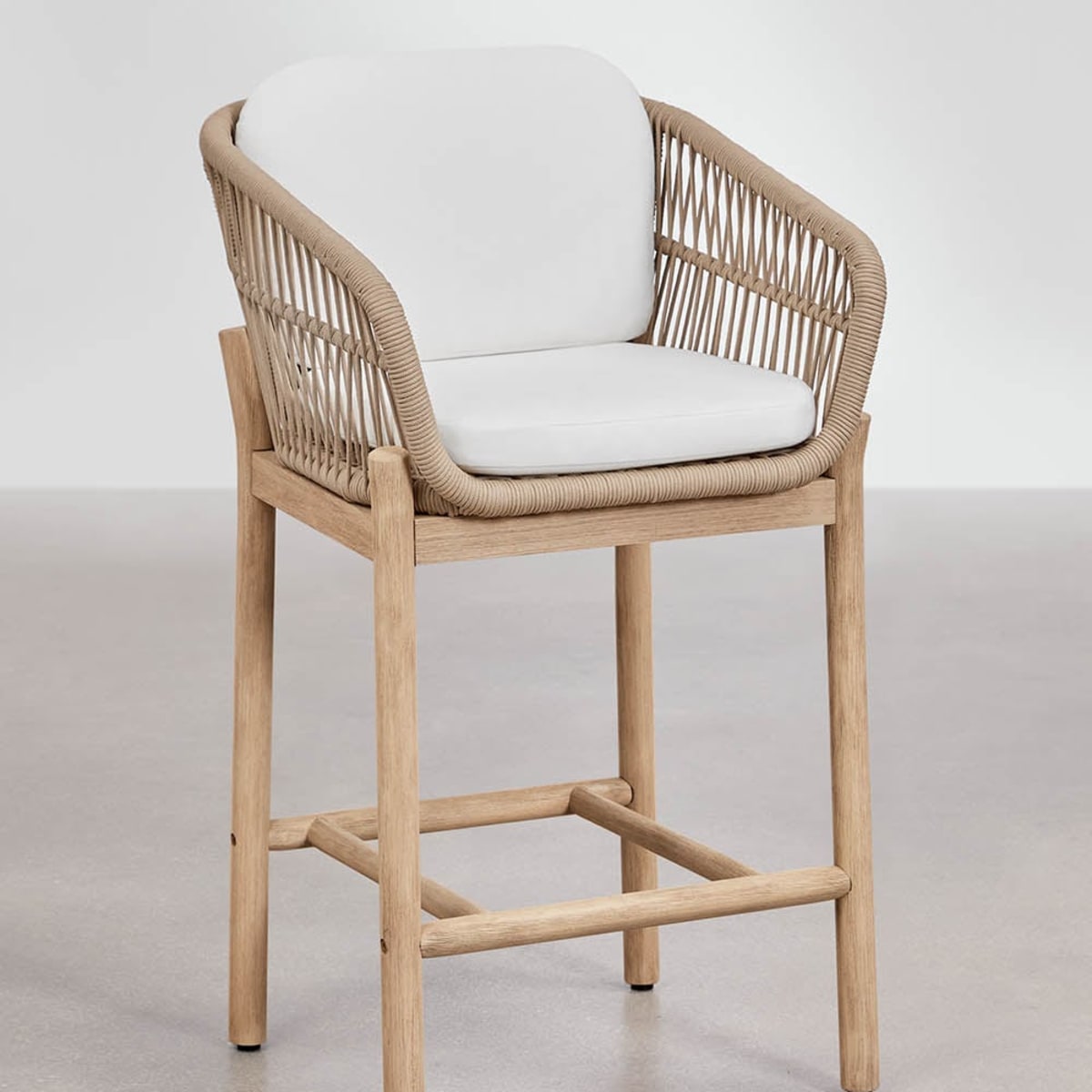 Bar stool AKACIJA, acacia, 65 cm