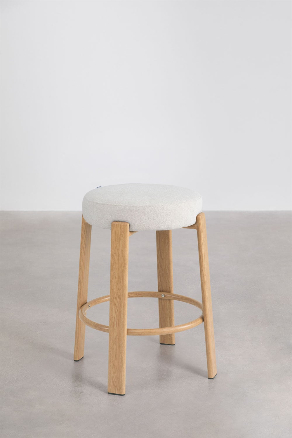 Baro kėdė KOROORO, natūrali/kreminė, 65 cm