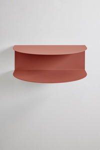Sieninė lentyna TAIFERA, terakotos, 40 cm