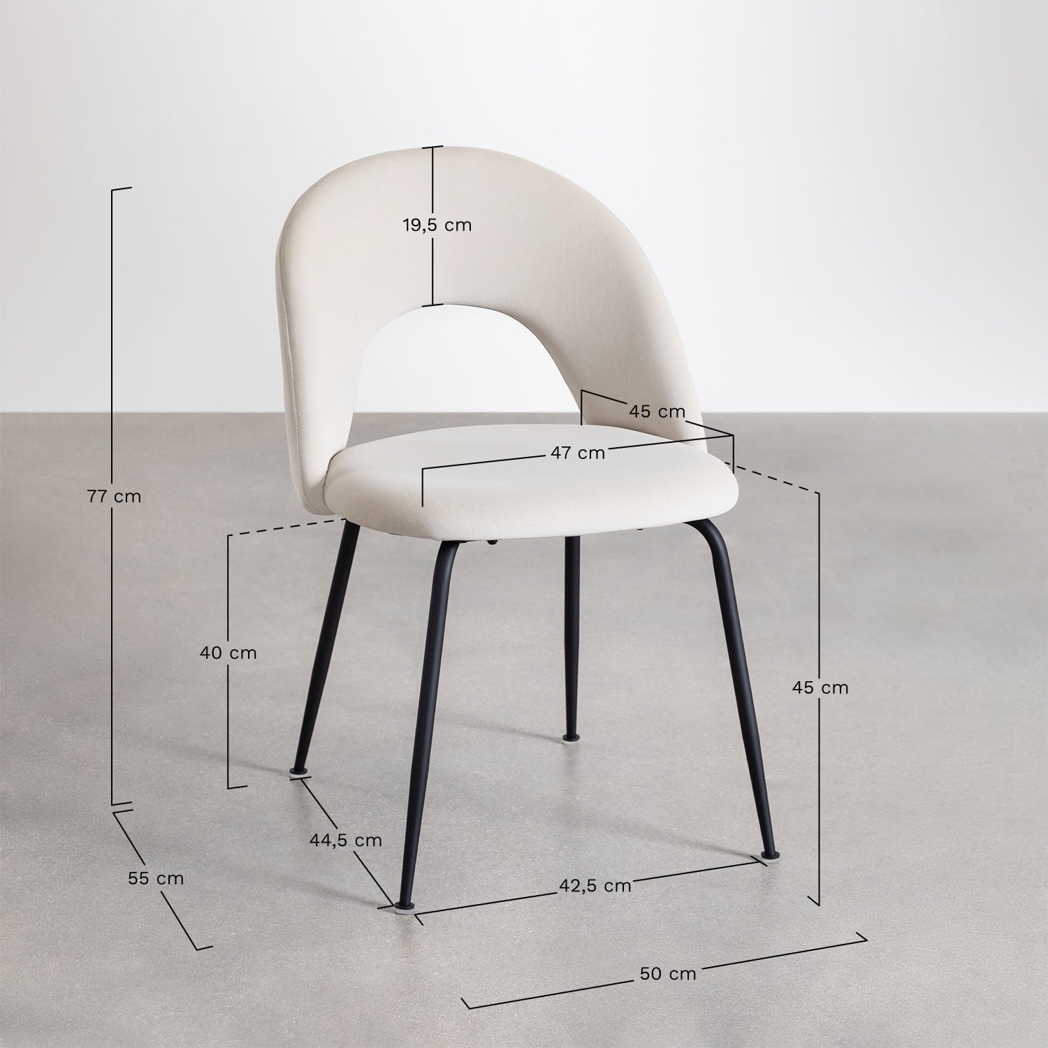 Minkšta kėdė UVITA, pastelinė žalia