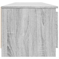 Televizoriaus spintelė su LED, pilka ąžuolo, 140x40x36cm - Namų Idėja