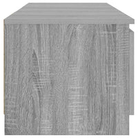 Televizoriaus spintelė su LED, pilka ąžuolo, 140x40x36cm - Namų Idėja