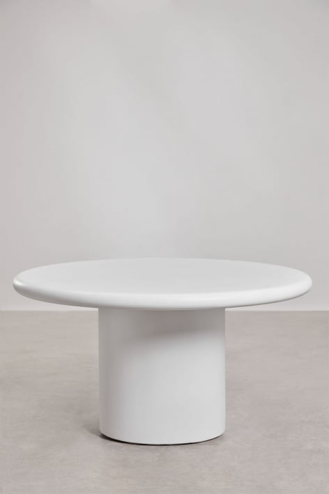 Apaļš palīggaldiņš NAVAARO Ø45 cm, cements