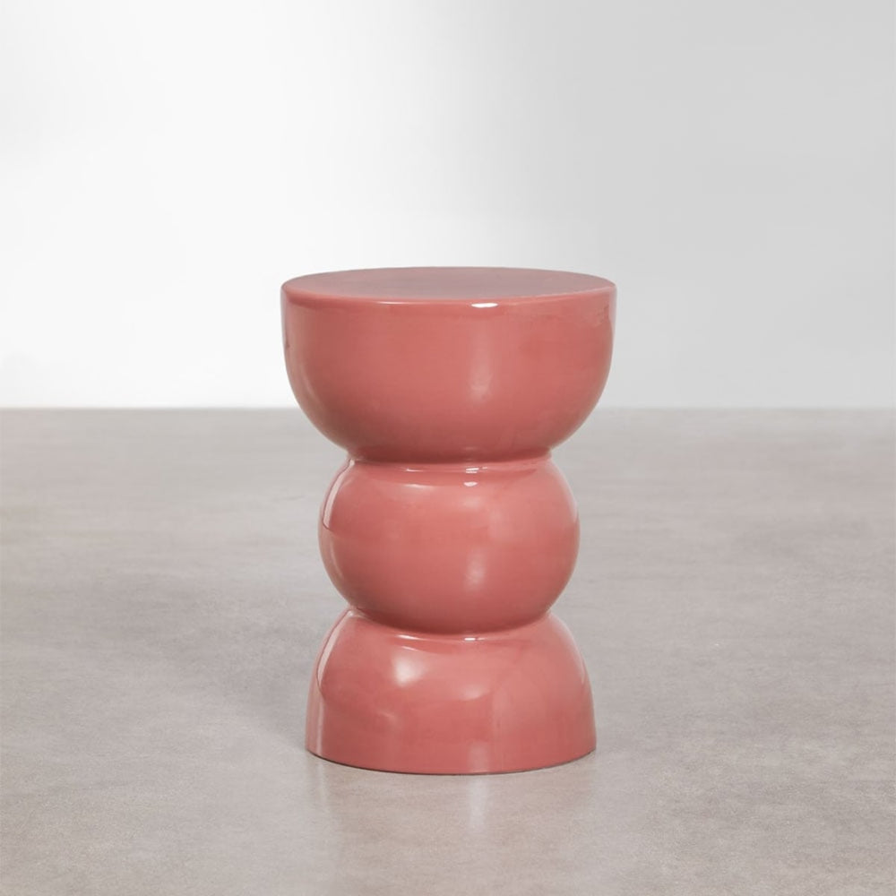 Side table TIYI, terracotta