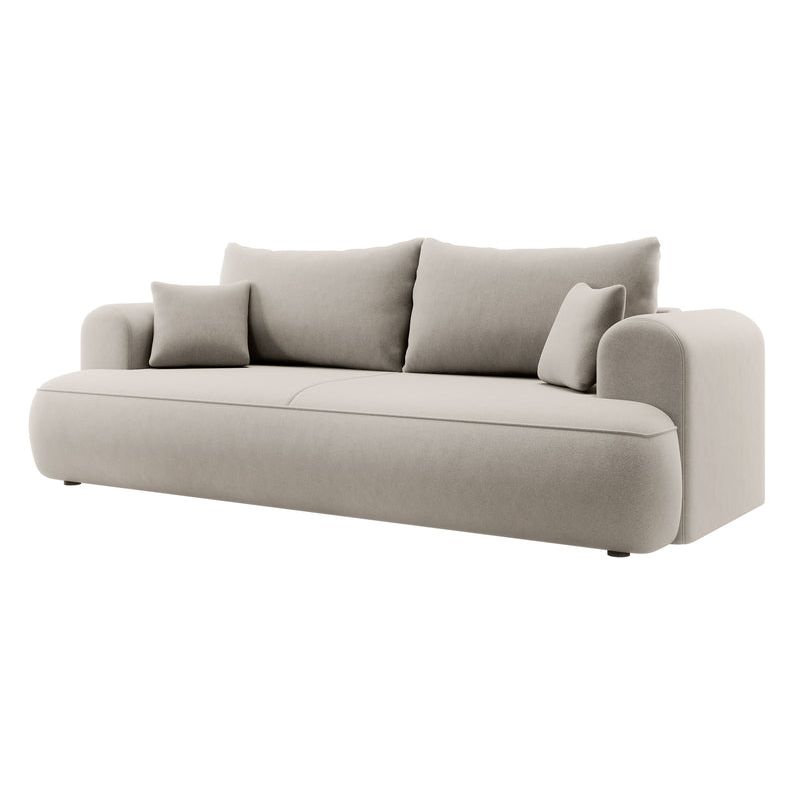 Sofa lova OVO, kreminis aksomas
