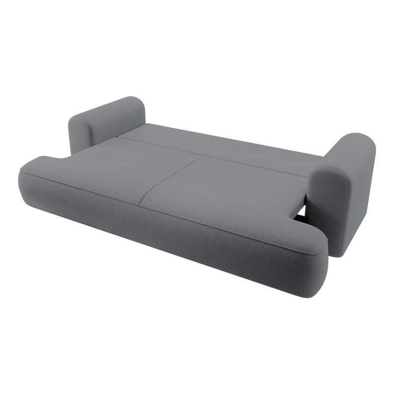 Sofa lova OVO, tamsiai pilkas aksomas