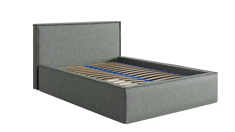 Miegamojo lova LUCERA TESSERO, tamsiai pilka spalva