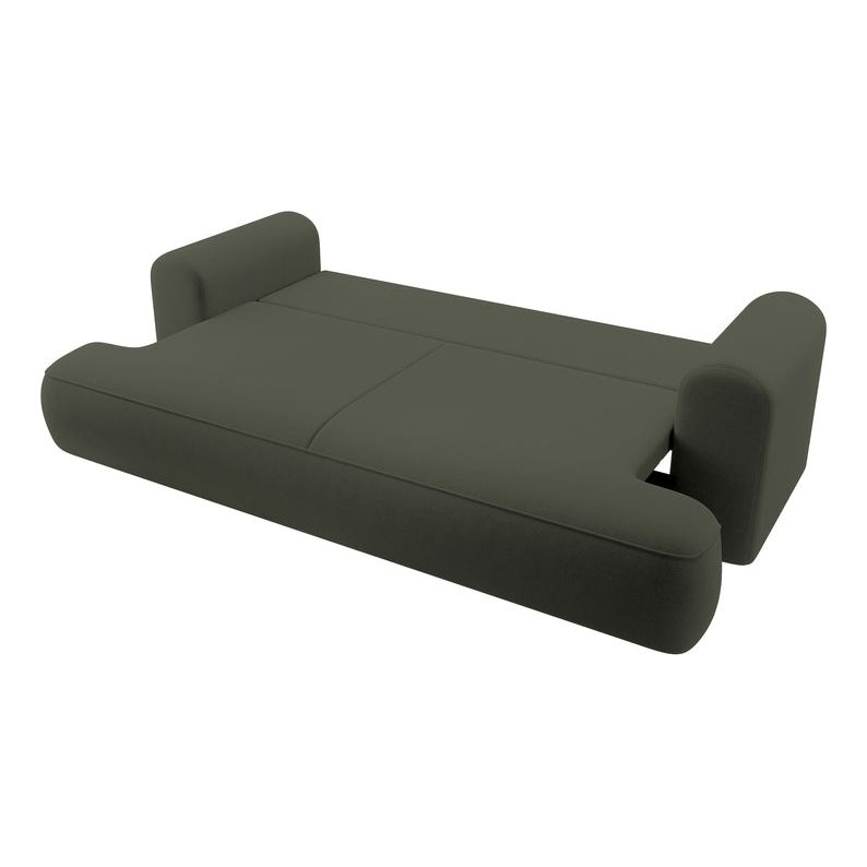 Sofa lova OVO, alyvuogių spalvos aksomas