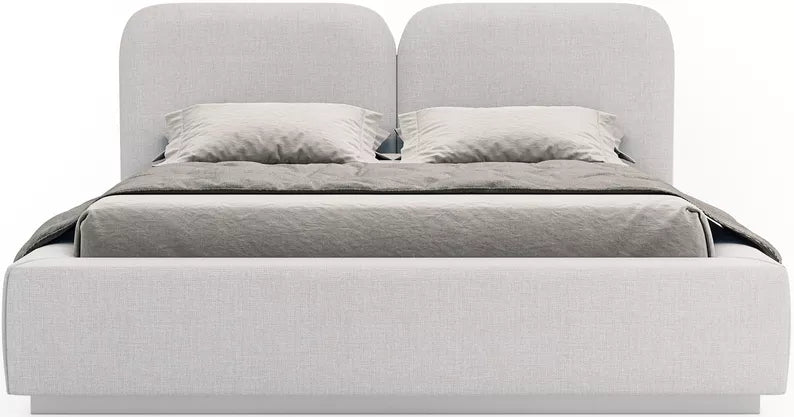 COMOVES LIBERTY bedroom bed, light grey