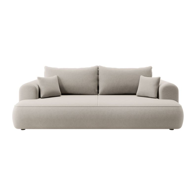 Sofa lova OVO, kreminis aksomas
