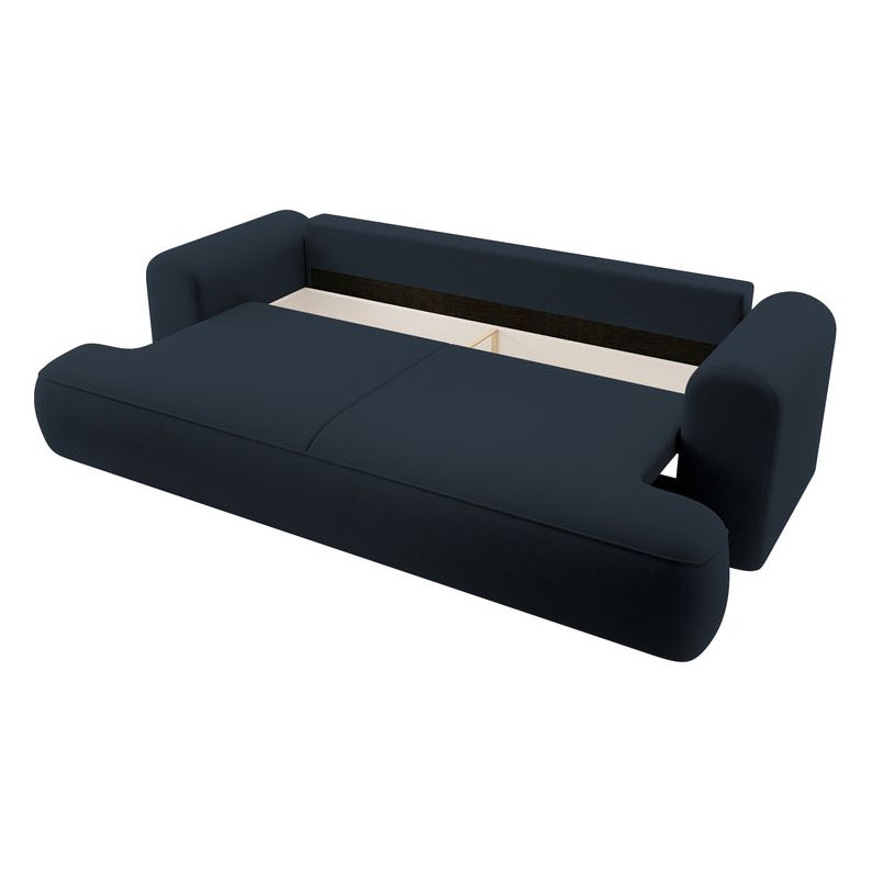 Sofa lova OVO, mėlynas aksomas
