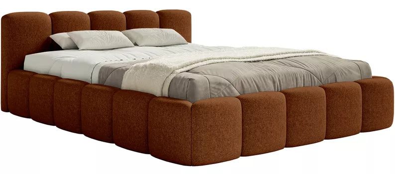 Miegamojo lova SOFTY LOW, vario spalvos