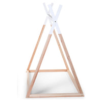 "Tipi" Lovos Rėmas, 70x140cm, Natūrali/Balta Spalva - Namų Idėja