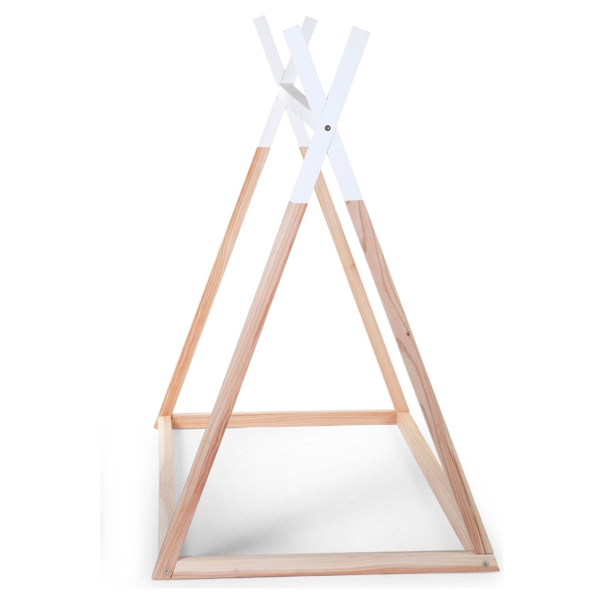"Tipi" Lovos Rėmas, 70x140cm, Natūrali/Balta Spalva - Namų Idėja