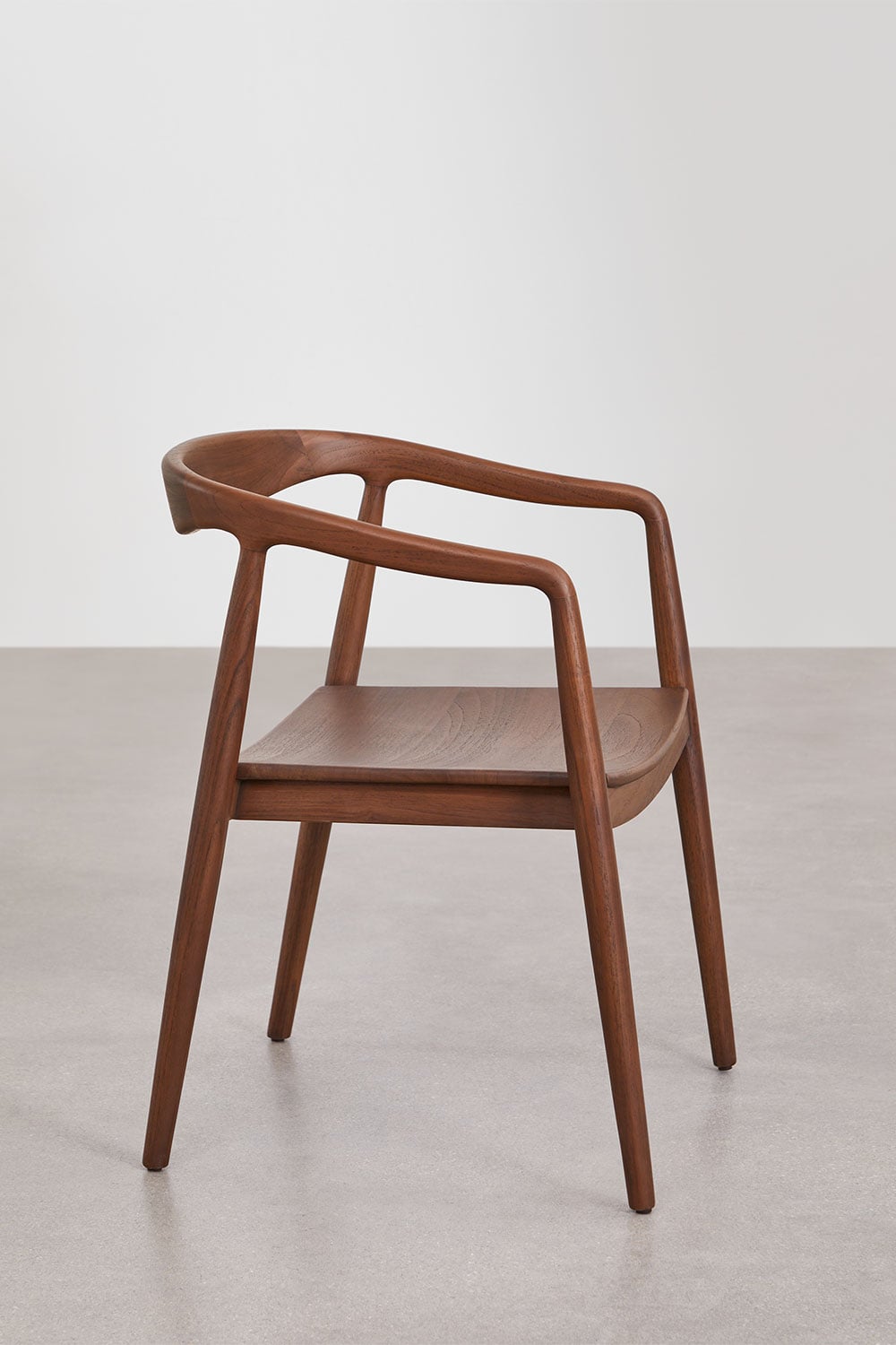 Outdoor chair TIKARO, dark teak (2 variants)