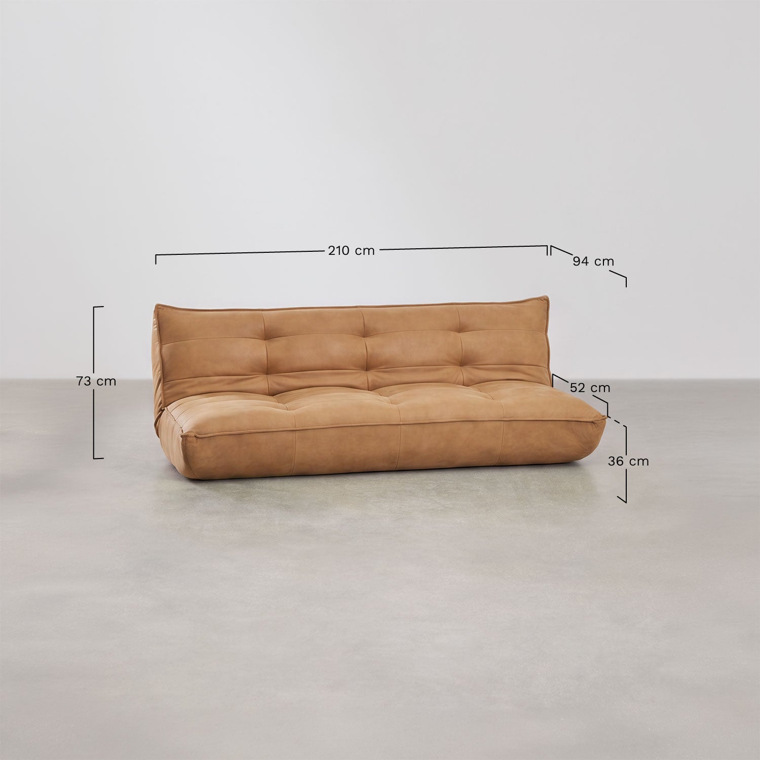Trijų vietų išskleidžiama sofa MATI