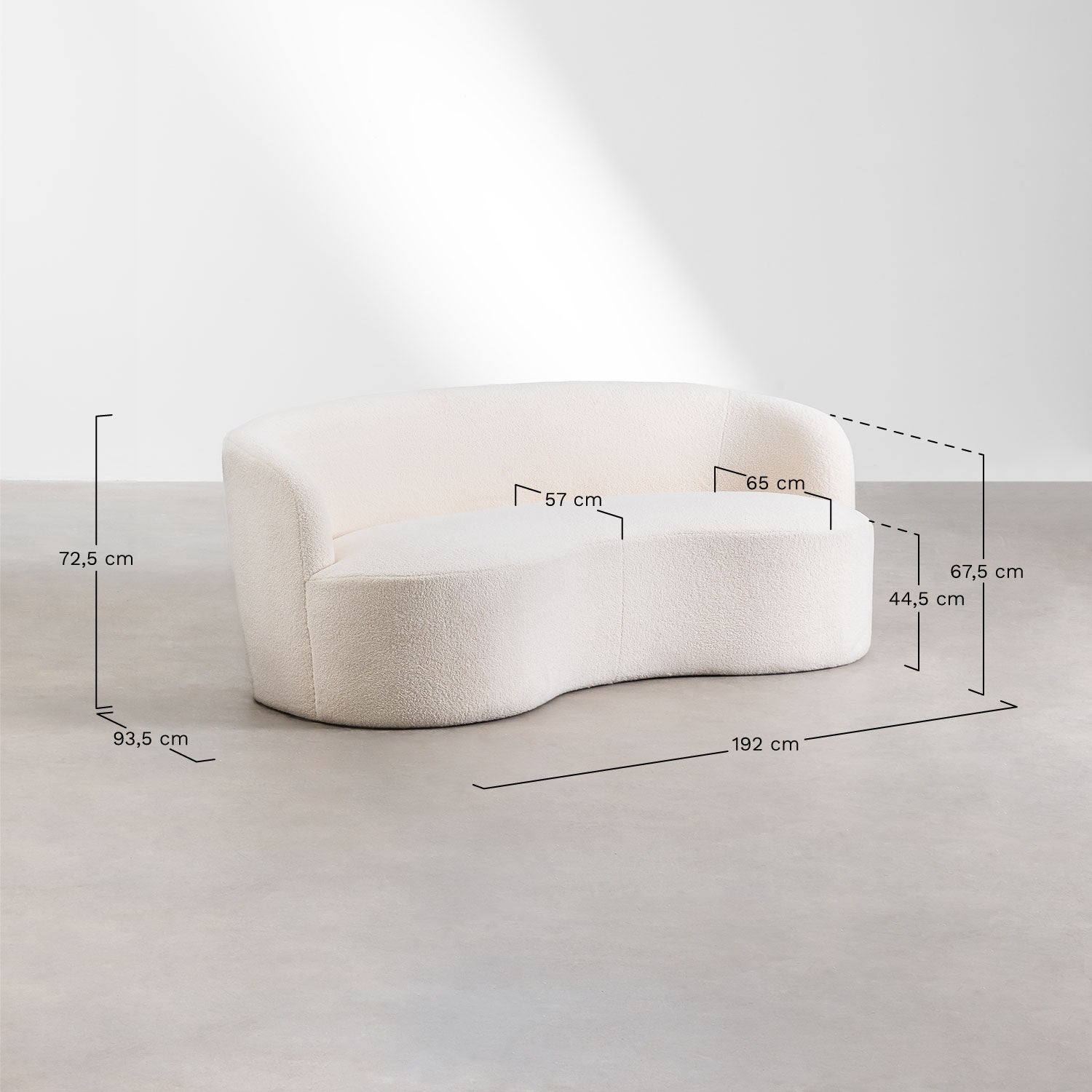 Trivietė sofa LUCIA