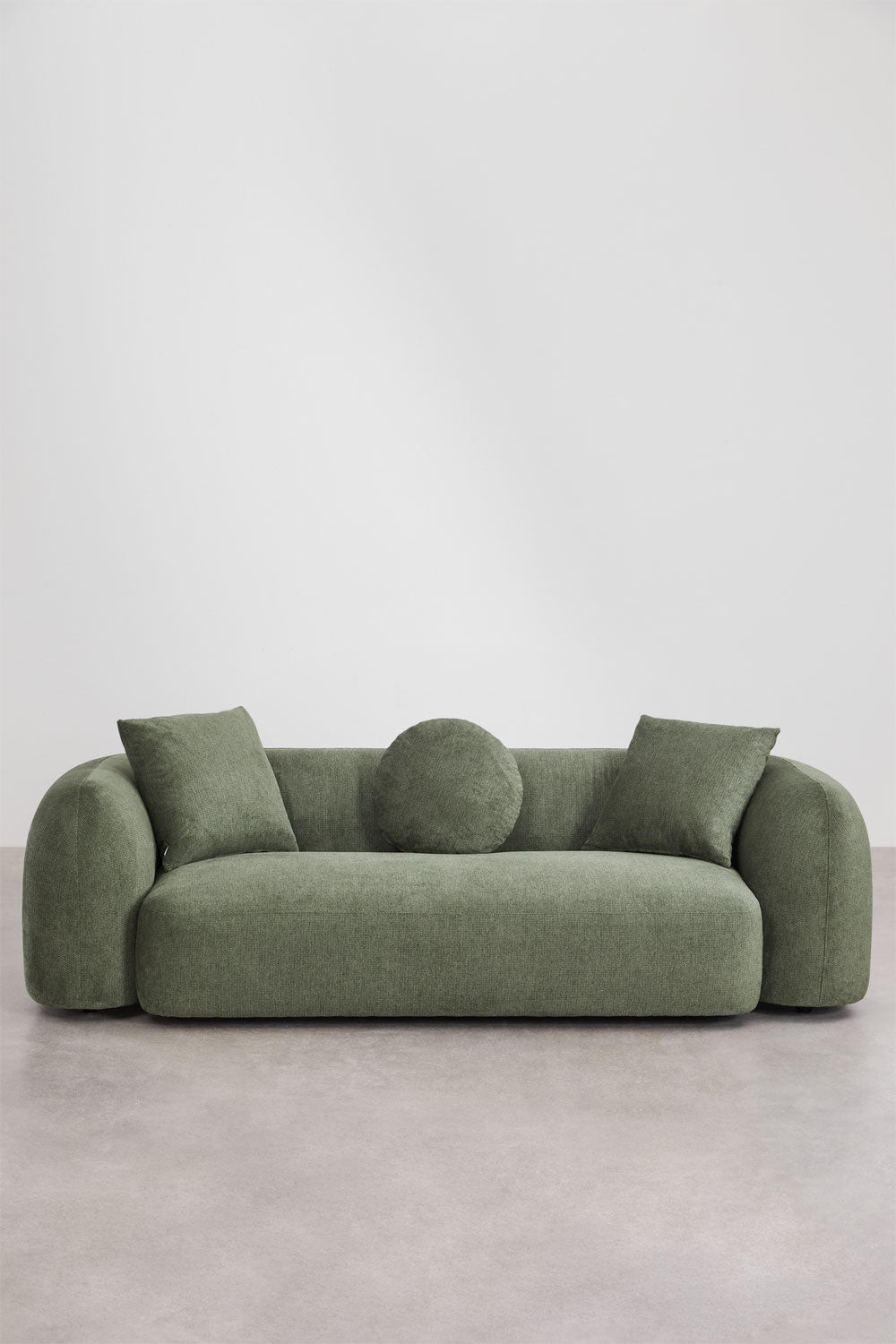 Trivietė sofa LUCIA, žalia
