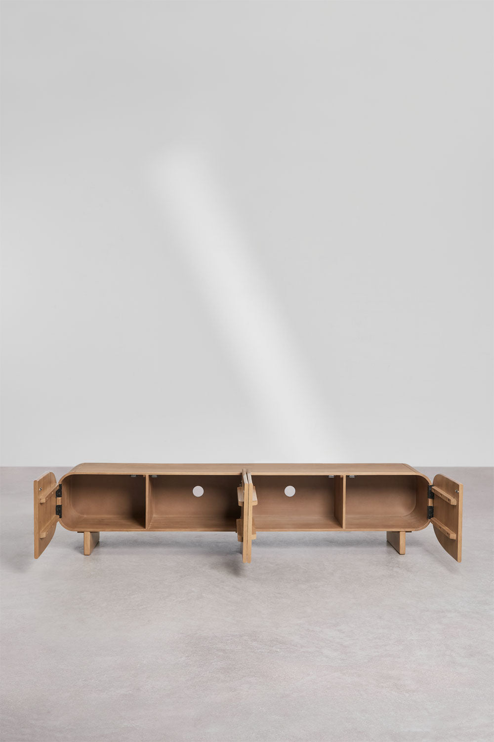 TV spintelė ARGUS, 220 cm, mango mediena